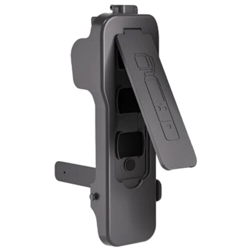 Magnetische Flip-Hülle für  Osmo Pocket 3, Stoßfeste Abdeckung mit 5 Filterfächern & Elastischem Band