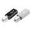 Adaptateur en aluminium de Type C vers Midi, 2-tête droite 1