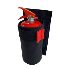 Trunk Extinguisher Holder, 24x11cm Oxford Cloth Storage Bag, Professional Universal Car Safety Mount for SUVs, Trucks