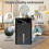 Portable Compact Dehumidifier, Suitable for Moisture Absorption, Air Purification, Drying, Moisture-Proof Room A EU Plug 6