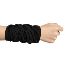 Bracelet de sport respirant à mailles améliorées, attelle-Noir