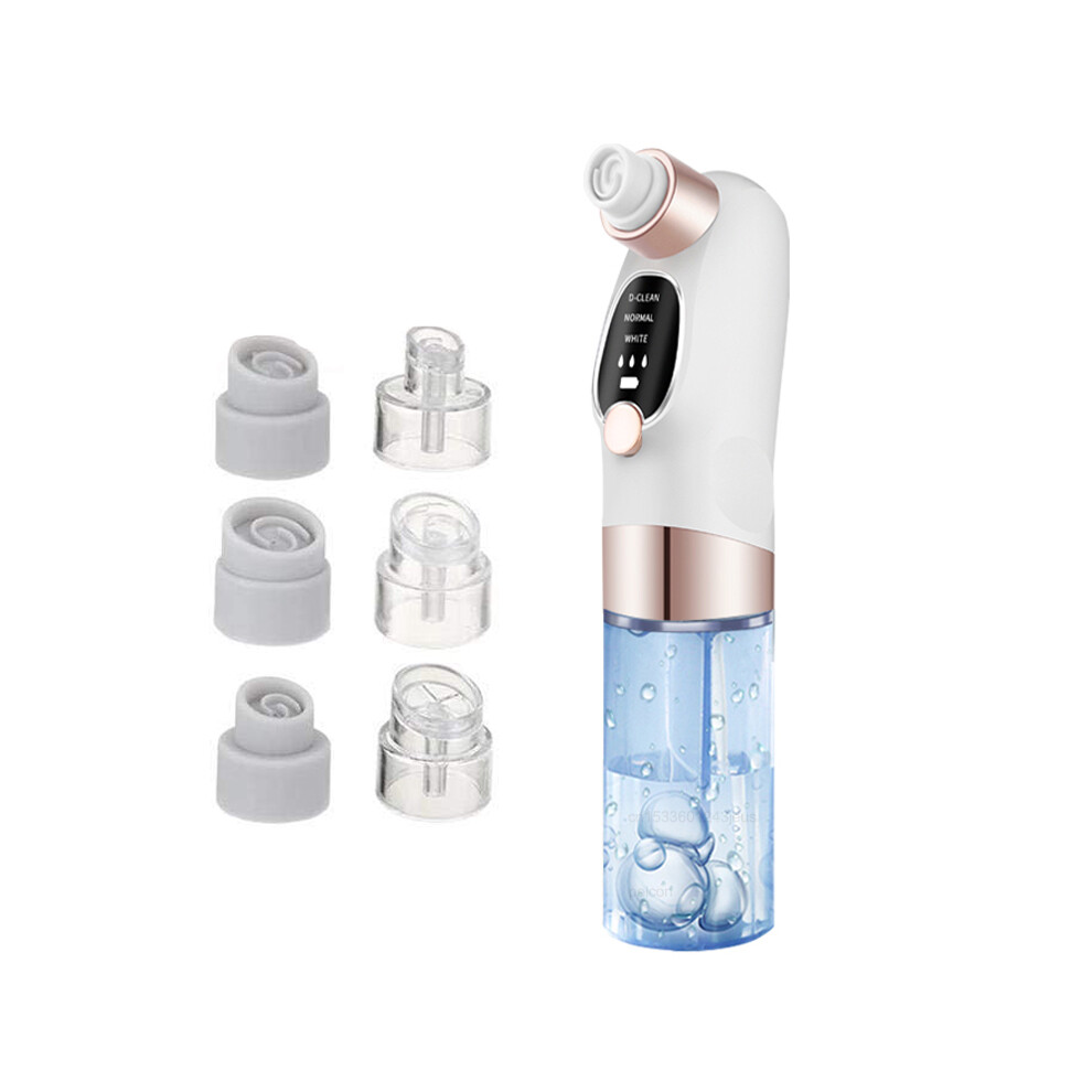 Stoyotu White/Black () Blackhead Remover Pore Vacuum Cleaner Face Dot Pimple Acne Remover Electric Blackhead Vacuum Cleaner Point Extractor