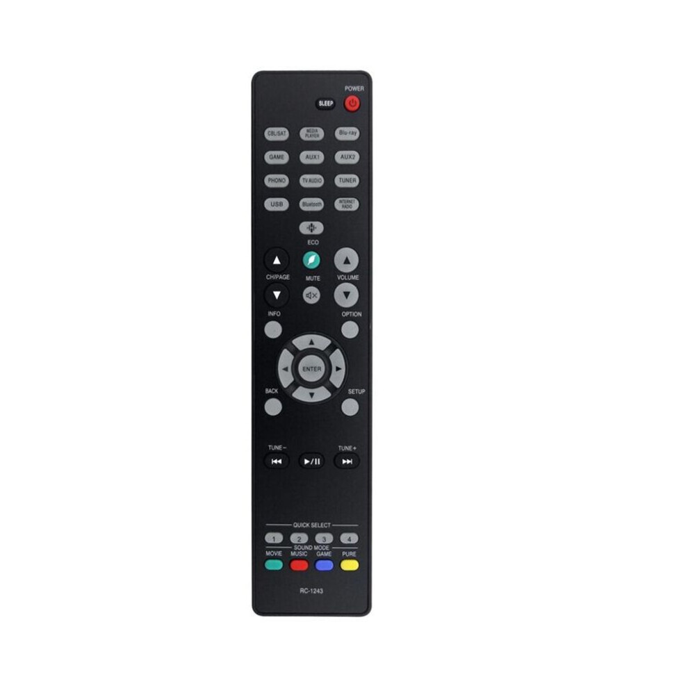 Replace Rc-1243 Remote Control For Rc-1243 Audio/Video Receiver 4795567479609