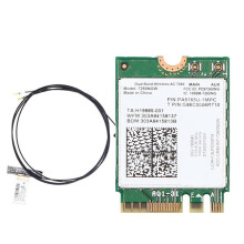 Placa de Rede Sem Fio WiFi AC 7260NGW com Antena Integrada, 1200M, Banda Dupla 2.4G 5G BT4.0, Adaptador 802.11AC