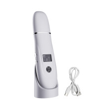 Skin Scrubber Blackhead Remover Ultrasonic Peeling Pore Cleaner Face Cleaning Scrubber Facial Espatula UK