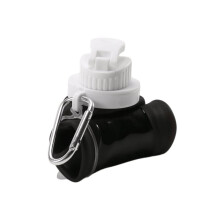 Water Bottle Folding Soft Water Bottle Outdoor Sports Water Bottle Foldable 500ML for Running Camping Hiking Cycling