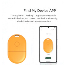 Inteligentny Lokalizator Tagów , Znaczniki Powietrzne do Lokalizatorów Urządzeń Find My Device, Antyzaginiony, z Globalnym