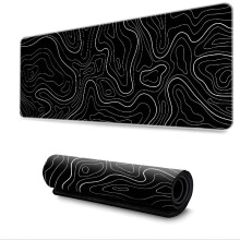 Schreibtischunterlage – Großes Mauspad Black S