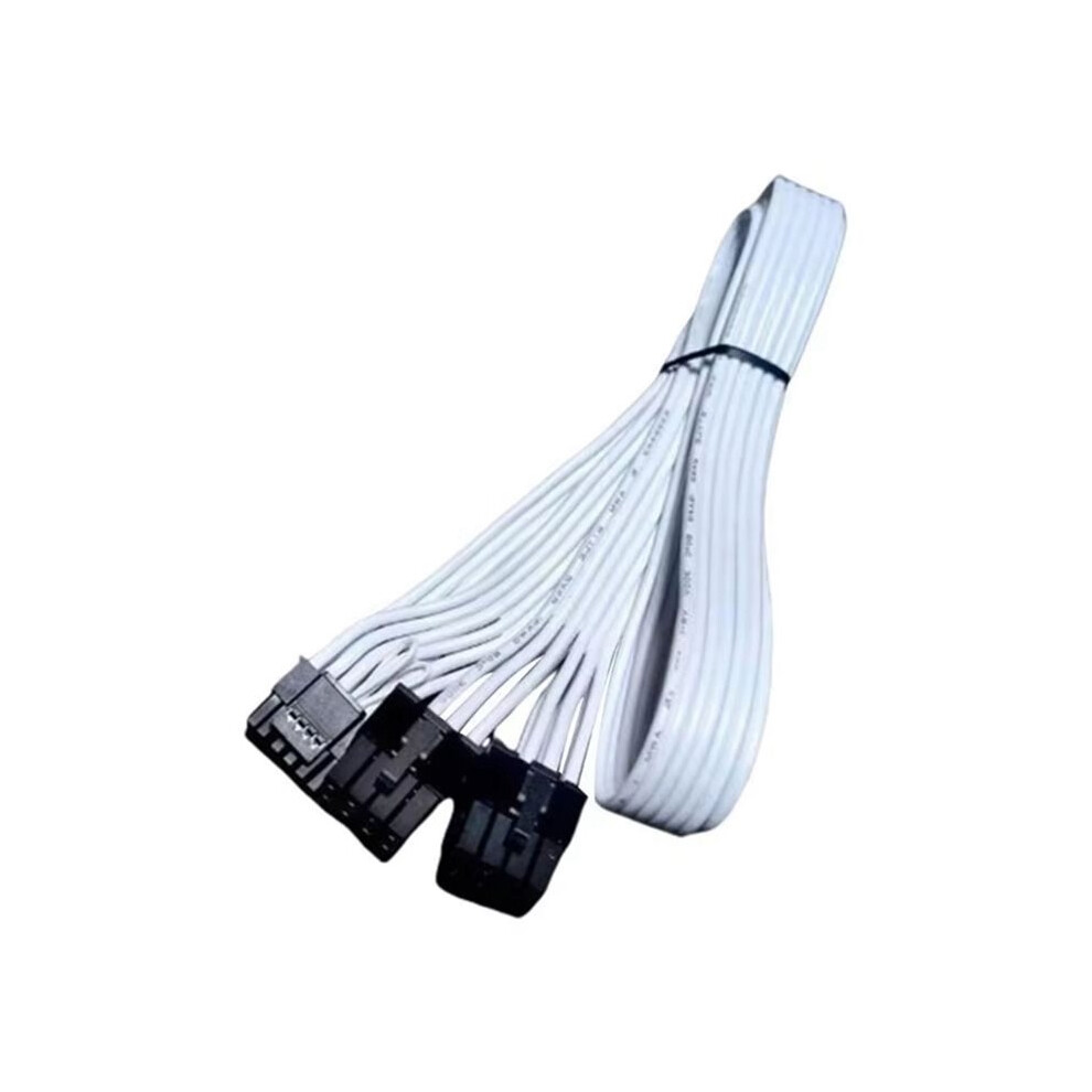 30Cm 16Awg Pcie 5.0 Card Adapter Cable Dual 8Pin To 16Pin Pcie5.0 12Vhpwr Cable For Rtx4090 Rtx4080 Rtx4000 6033687957392