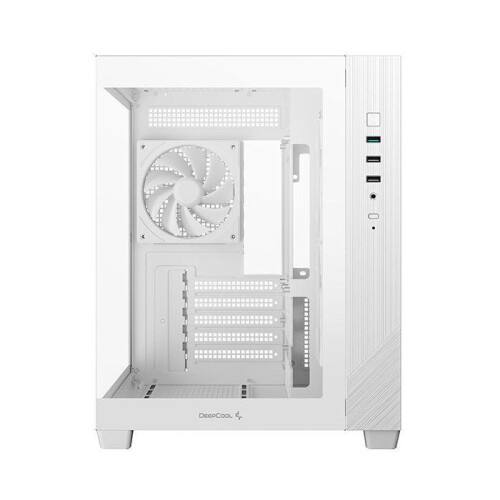 PC-Gehäuse - DEEPCOOL - CG330 - Mini Tower - Micro-ATX-Format - 3 enthaltene ARGB-Lüfter - Weiß 2