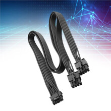 30CM 16AWG PCIE 5.0  Card Adapter Cable Dual 8Pin to 16Pin PCIE5.0 12VHPWR Cable for RTX4000 RTX4080 RTX4090