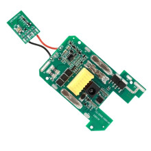 Placa de Proteção de Bateria de Íon-Lítio 18V 3MOS para Ferramentas Elétricas para 5S, À Prova de Umidade, com Porta CC