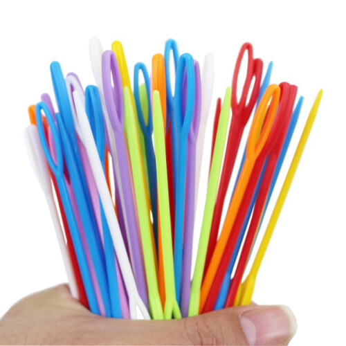 Stumpfe Kunststoffnadeln, 50er-Pack  S