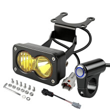 Kit de Phare avec Interrupteur et Support de Montage pour Phare Avant de Moto pour sur-Ron pour X260 pour Talaria Sting MX4 MX5
