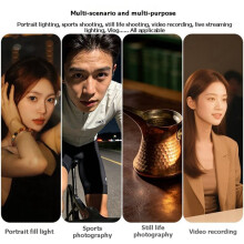 Magnetic Photography Fill Lighting for Osmo Quick Release Selfie Light Adjustable LED Video Fill Light B