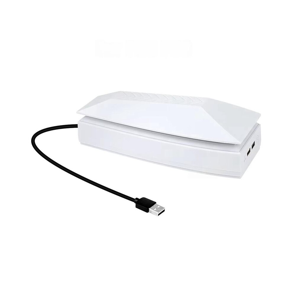 Upper Cooling Fan For Ps5 Pro Console Base Game Cooler Stand Bracket With Rgb Dustproof Atmosphere Colorful Lighting 4711629671156