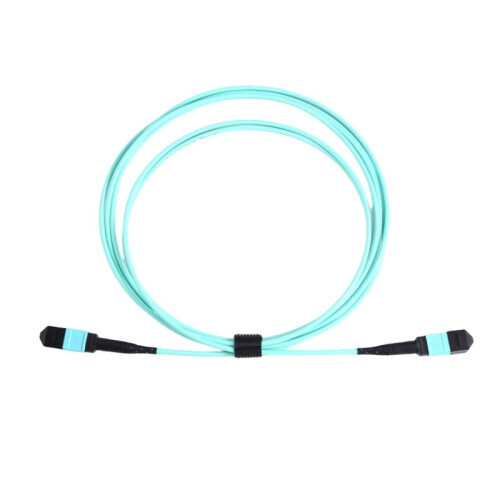 MPO-Patchkabel, 12-Adrig, OM3-Patchkabel, Optisches Kabel, Multimode OM3 MPO für 100G/40G-Module, 12-Adriges OM3 MPO-Patchkabel B