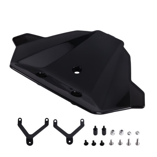 Motorrad-Frontscheibe, Sport-Windschutzscheibe, Windabweiser für 990  2024-2026, Dunkelgrau