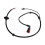 High Quality 207000070AA Rear Right ABS Wheel Speed Sensor for  Tiggo 7 1