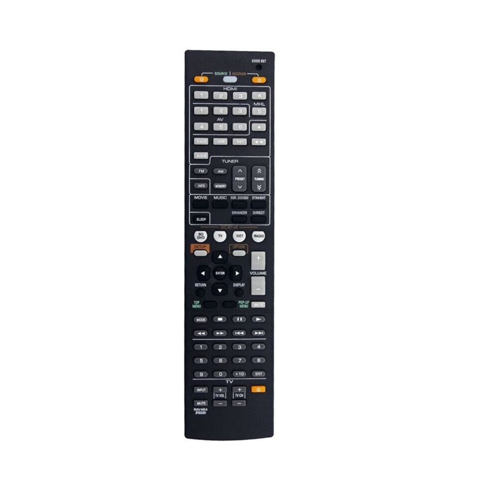 Rav494 Zf30350 Replacement Remote Control For Av Receiver Rx-V475 Rx-V475bl Htr-4066 Rxv475 Htr4066 Rxv475bl 5008468850309