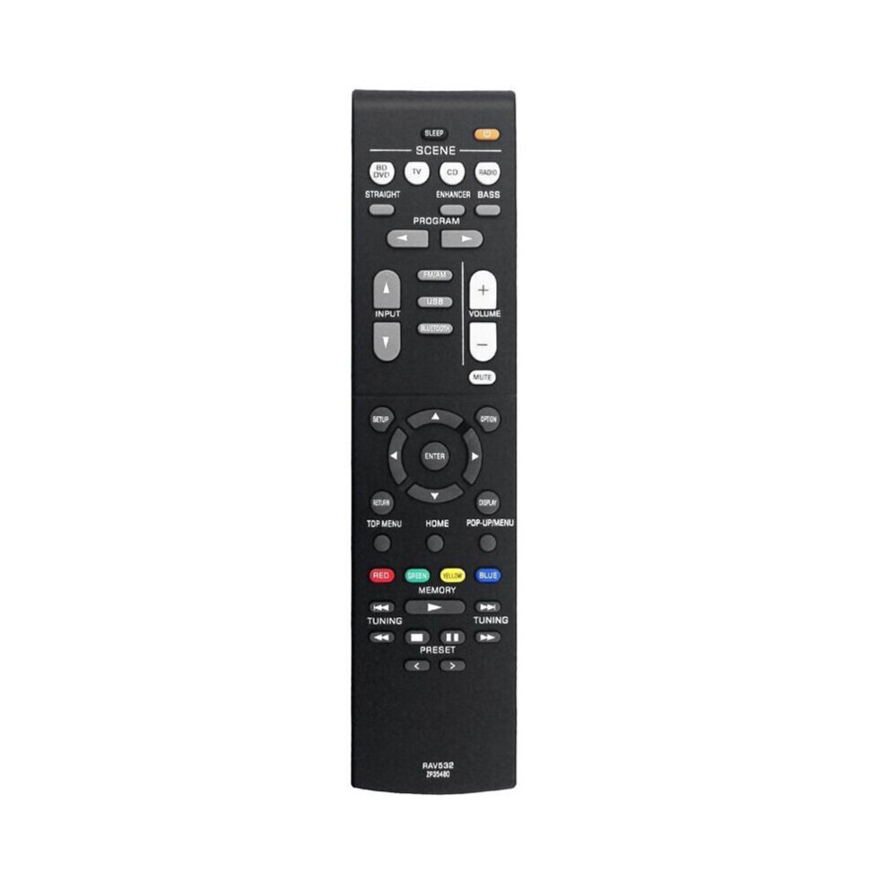 Rav532 Zp35480 Remote Control Replace For Av Receiver Rx-V379 Rx-V383 Rx-V383bl Rxv379 Rxv383 Rxv383bl 3160643198216
