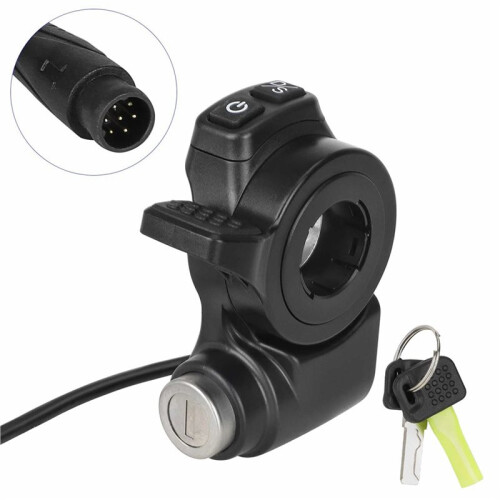 2X for G2 Master Electric Scooter Ignition Lock 7pin Integrated Throttle  with Key 2