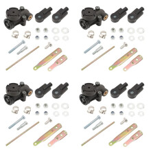 4X Cabin Height Control Valve 1/4Inch PT for Air Cab Suspension System F245563 Height Leveling Valve