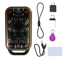 Chameleon Ultra V3.0 RFID  Card Emulator NFC Lässkrivare 125Khz 13.56Mhz ID IC Taggkopiator + 1XUID Nyckelring/CUID Kort