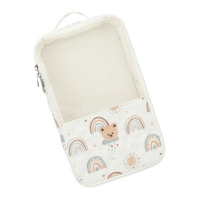 Portable Hanging Storage Bag For Baby Essential With-rainbow