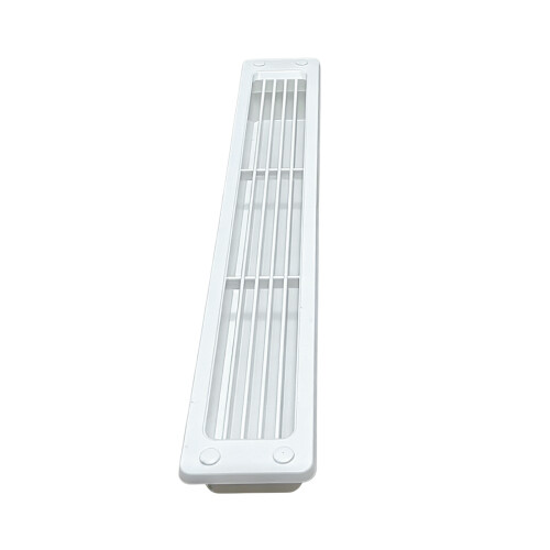 Exhaust Vent Cover Plastic Rectangular Marine Vent Grille-White