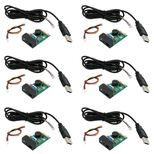 6X GM67 1D/2D USB UART Barcode Scanner QR Code Scanner Module Reader