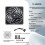 Thermalright Thin Fan Double  Bearings Three Phase Six Pole Motor for Computer Case Cooling Fan 3