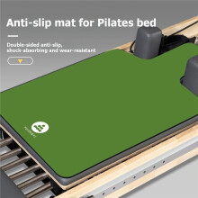 Pilates Reformer Machine Mat Pilates Reformer Mat Pad Nonslip Foldable Washable Pilates Reformer Mat for Gym Fitness B