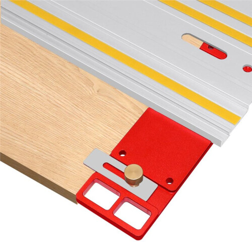 Woodworking 90 Degree Angle Stop for Electric Circular Saw Guide Rail 2