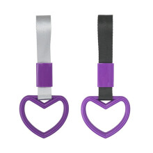 Multifunctionele voertuigveiligheidslus ABS Heart-Paars