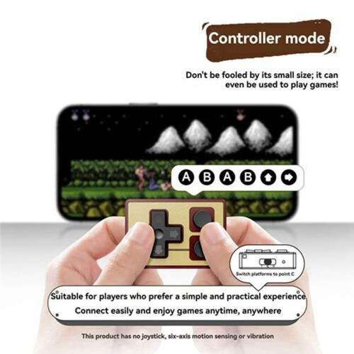 Multi-Function Gamepads Pocket  Controller Joystick Short Video Remote Control for PC Simulation Game 1