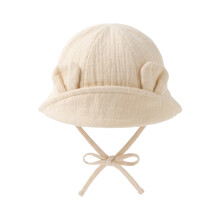 Breathable Fisherman Hat Spring Summer Sun Protection Hat-Beige