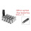 20 Pcs M12x1.5 Car Wheel Lug Nuts with Socket Key Auto Replacement Parts 6