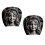Auto Seat Protectors Funny Face Decoration Patterns Easy-Type A 1