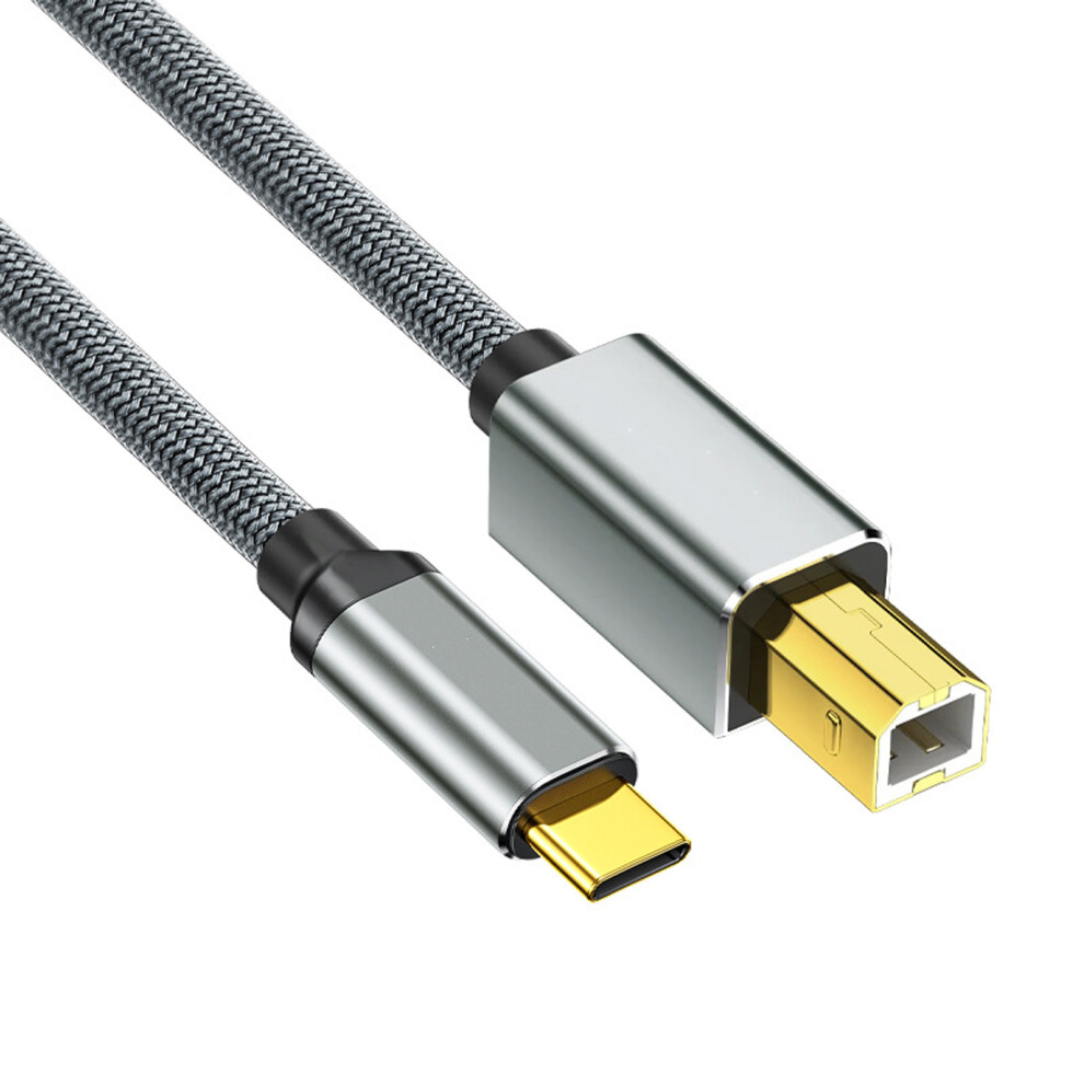 Type C Printer Cable Usb 2.0 To Usb B Male Cable Scanner Cord 7704001285895