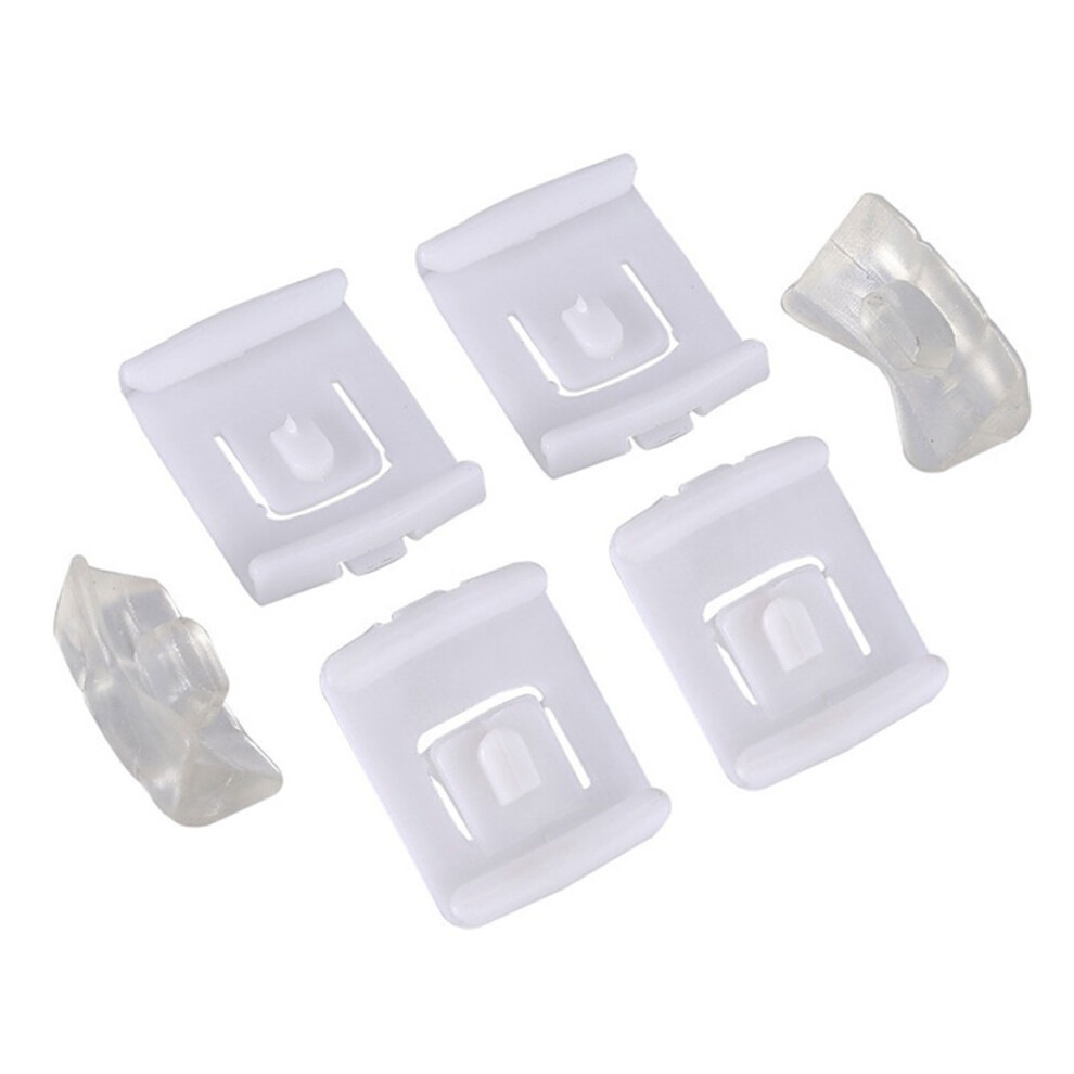 6Pcs Vehicle Seat Track Sliders 435881203A Designed For Golf Mk1 7704001284782