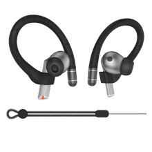 Ohrhaken mit Memory-Draht und Trageband Gegen Verlust für für Buds 3 Pro/3/3 FE, Sicherer Sporthalter für die Buds-Serie
