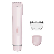 Doppelköpfiger Bikinirasierer für Damen, Ganzkörper-Intimrasierer, Schmerzloser, Wasserdichter Elektrorasierer, Bikini-Trimmer