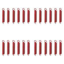 24 Stuks Geruisloze Tremolo-Veren, Brugveren voor Elektrische Gitaren, Geschikt voor FR-, TS-, NR- en DP-Stijl Gitaren, Rood