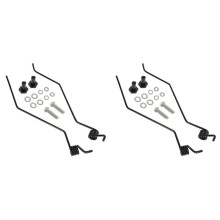 2X Universal Snowmobile Ice Snow Scratchers with Mounts Kit for for Arctic Cat Ski Doo 4E565768