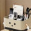 Multifunctional Desktop Storage Box, Cosmetic Organisation Shelf Countertop Storage and Display Box 2