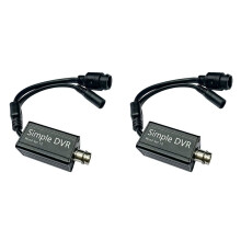 2X AHD to IPC Converter 720P/1080P AHD/TVI/CVI PAL/NTSC to IP Networking Wired Converter BNC to RJ45 Output Adapter