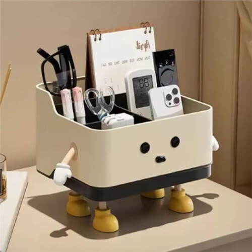 Multifunctional Desktop Storage Box, Cosmetic Organisation Shelf Countertop Storage and Display Box 2