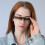Reading Glasses Mirror Ultra-Light Lazy Refractor Lying Down TV Horizontal Reading Mirror HD Protective Glasses Black 2
