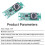 DC3V-12V Flashing Module with 3 Mode High Brightness Flashing Light Car LED Lighting Control Driver Board 5